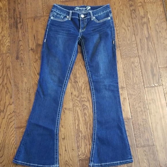 Seven7 Denim - Seven7 Jean's Tulip Size 30 Thick Stitch